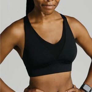 Zyia Black Adjustable Mesh Bra